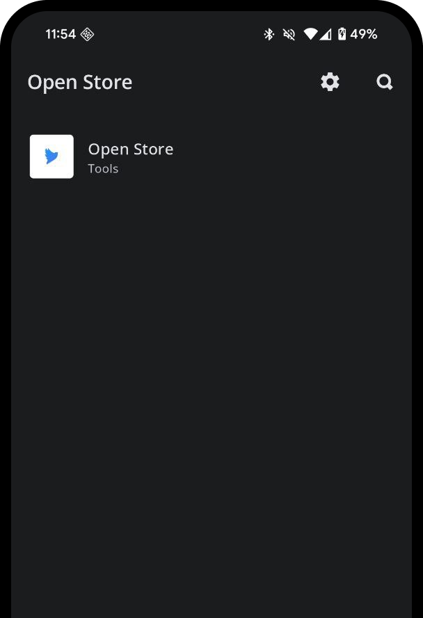 Open Store feed screenshot